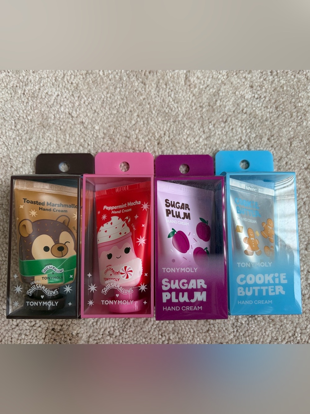 New Tony Moly x Squishmallows Hand Cream Set